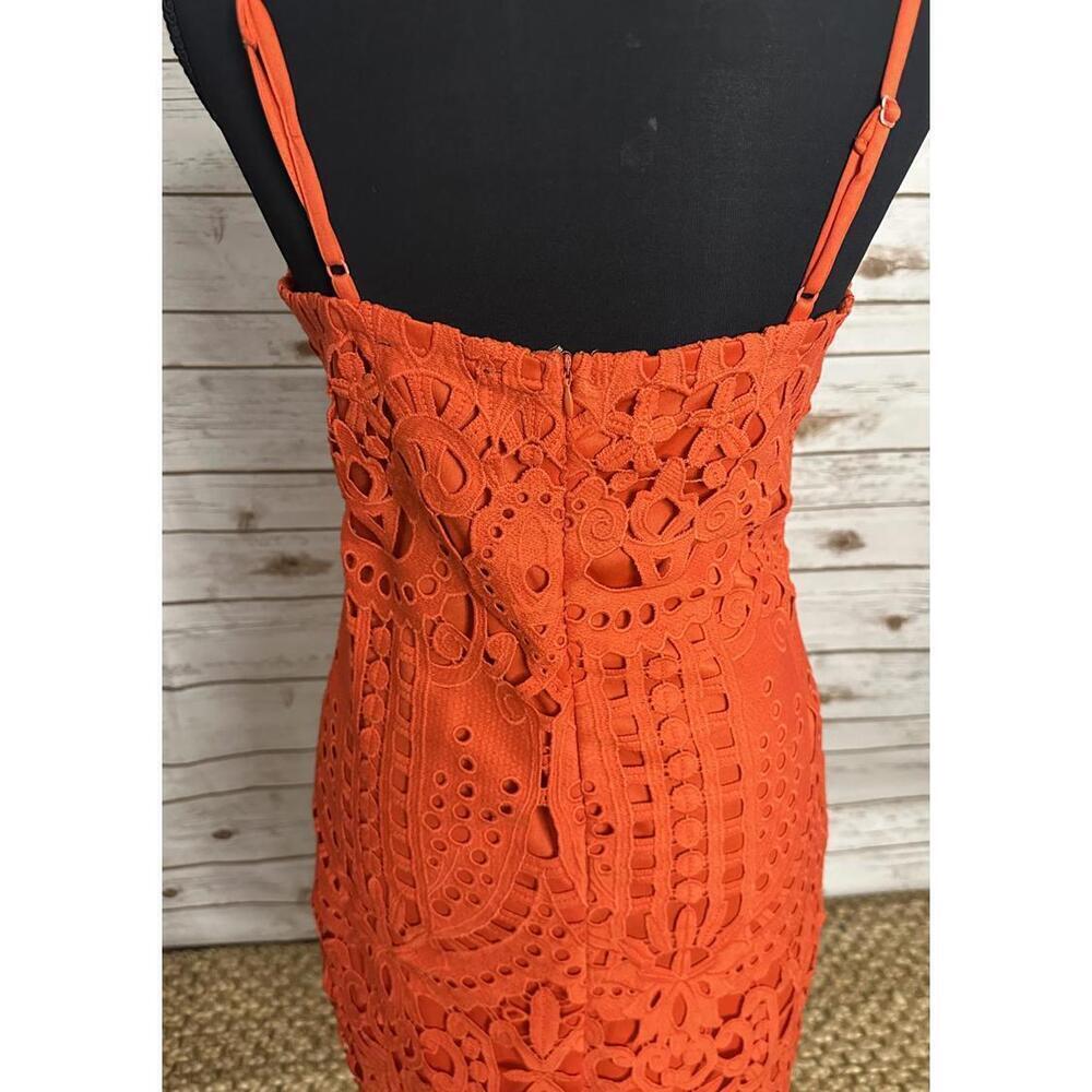 Lulus Perfect Love sleeveless lace sheath mini dress Size Small - Picture 5 of 7